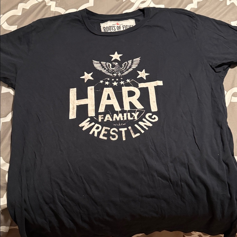 Roots of Fight Bret Hart Family Wrestling T-Shirt